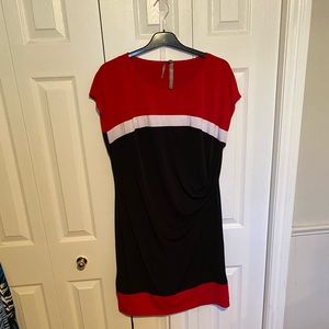 Short sporty looking poly dress